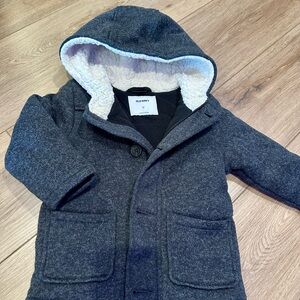 Old Navy Black Hooded Jacket